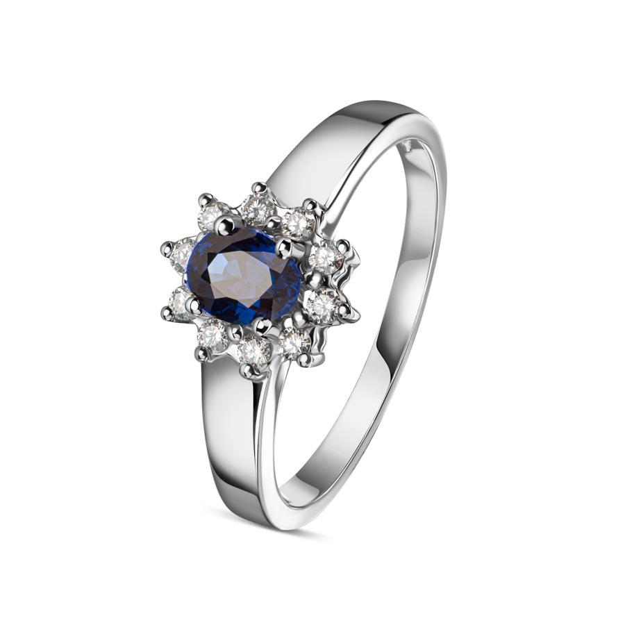 503683-5200-011 | Ladies ring 503683 with Colored stone 