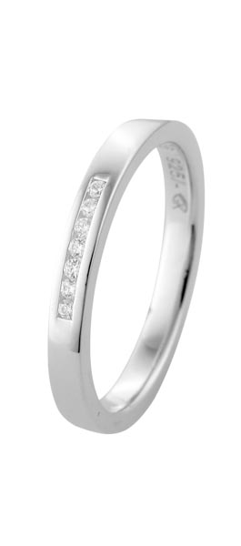 530126-Y514-001 | Memoire ring 530126 with Brilliant<br>∅ Stone 1,4 mm <br>100% Made in Germany  