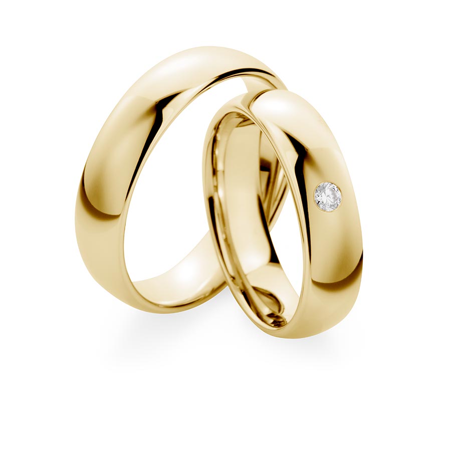 Wedding rings 333 Gelbgold 513139-55