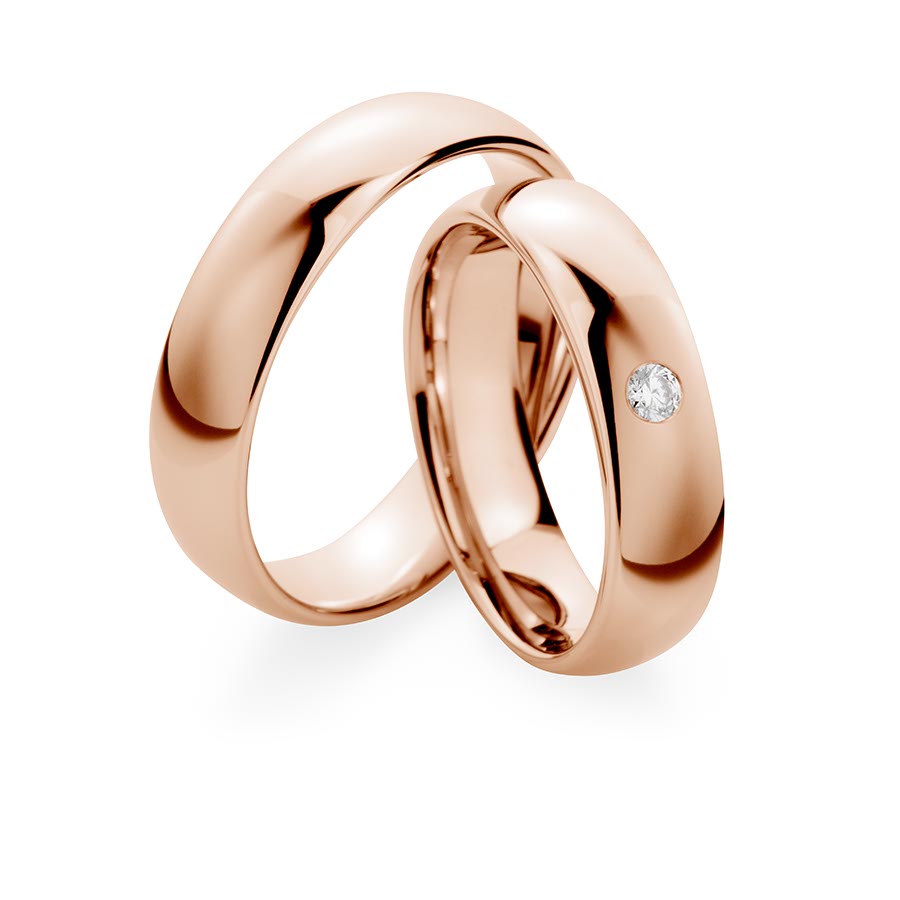 Wedding rings 333 Rotgold 513139-55