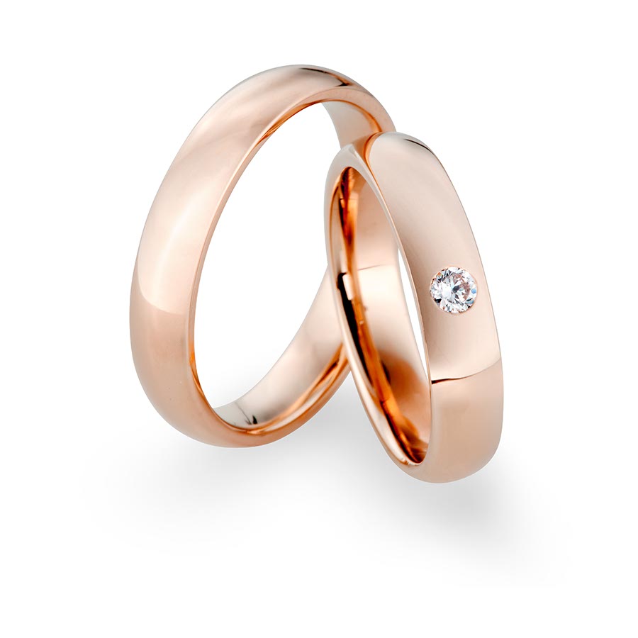 Wedding rings 333 Rotgold 513140-45