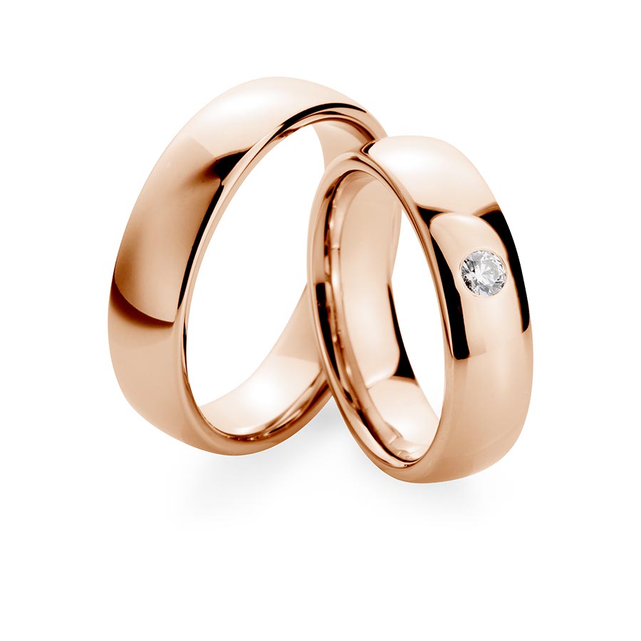 Wedding rings 333 Rotgold 513141-60