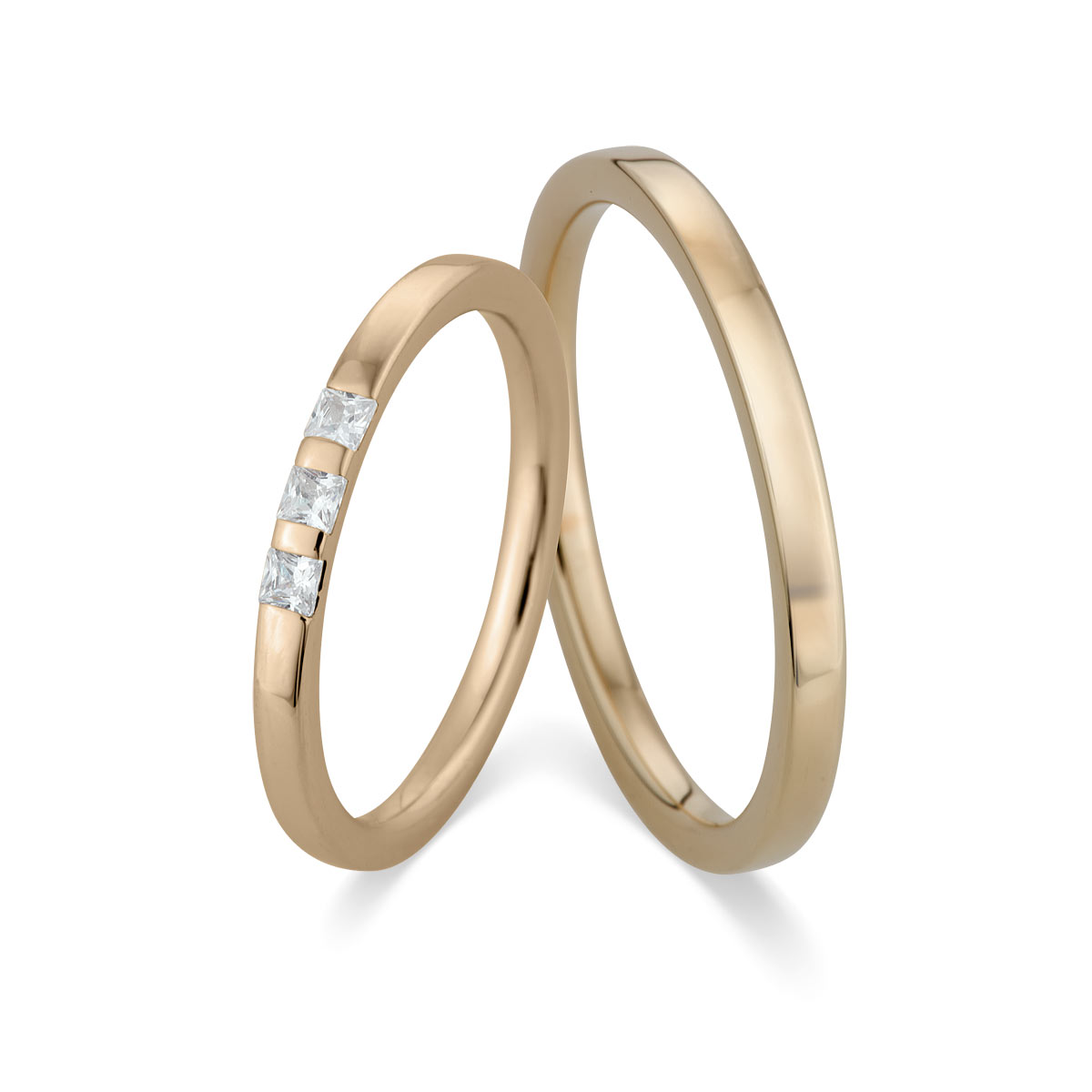 Wedding rings 585 Roségold 513731-20