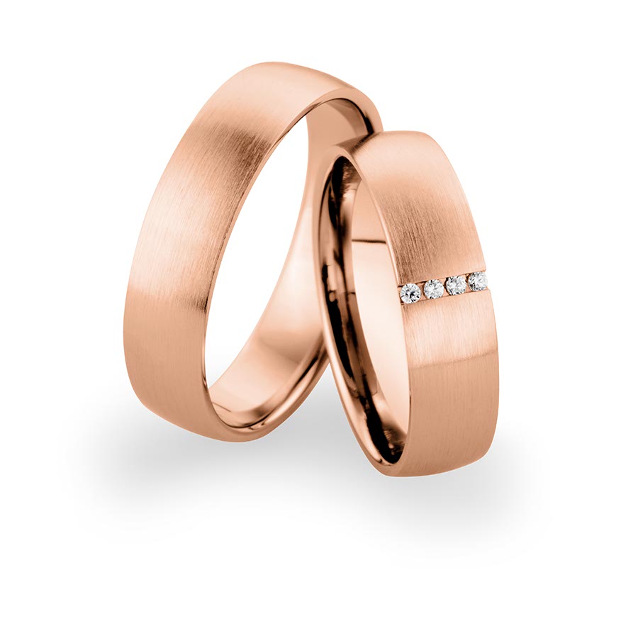 Wedding rings 333 Rotgold 514242-55