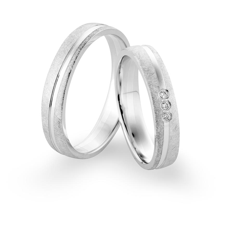 Wedding rings White