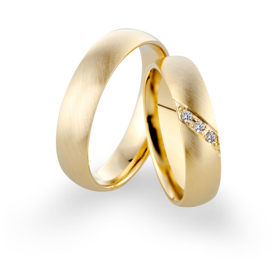 Wedding rings 585 Gelbgold 517317-50