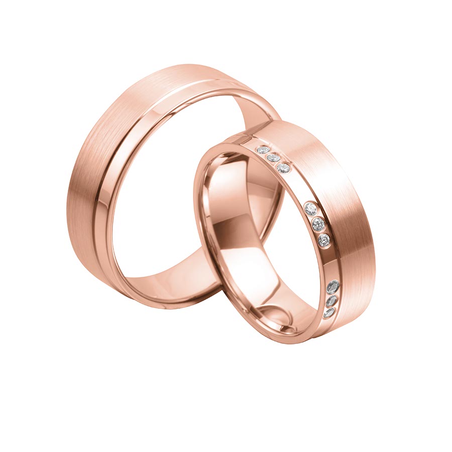 Wedding rings 333 Rotgold 517361-60