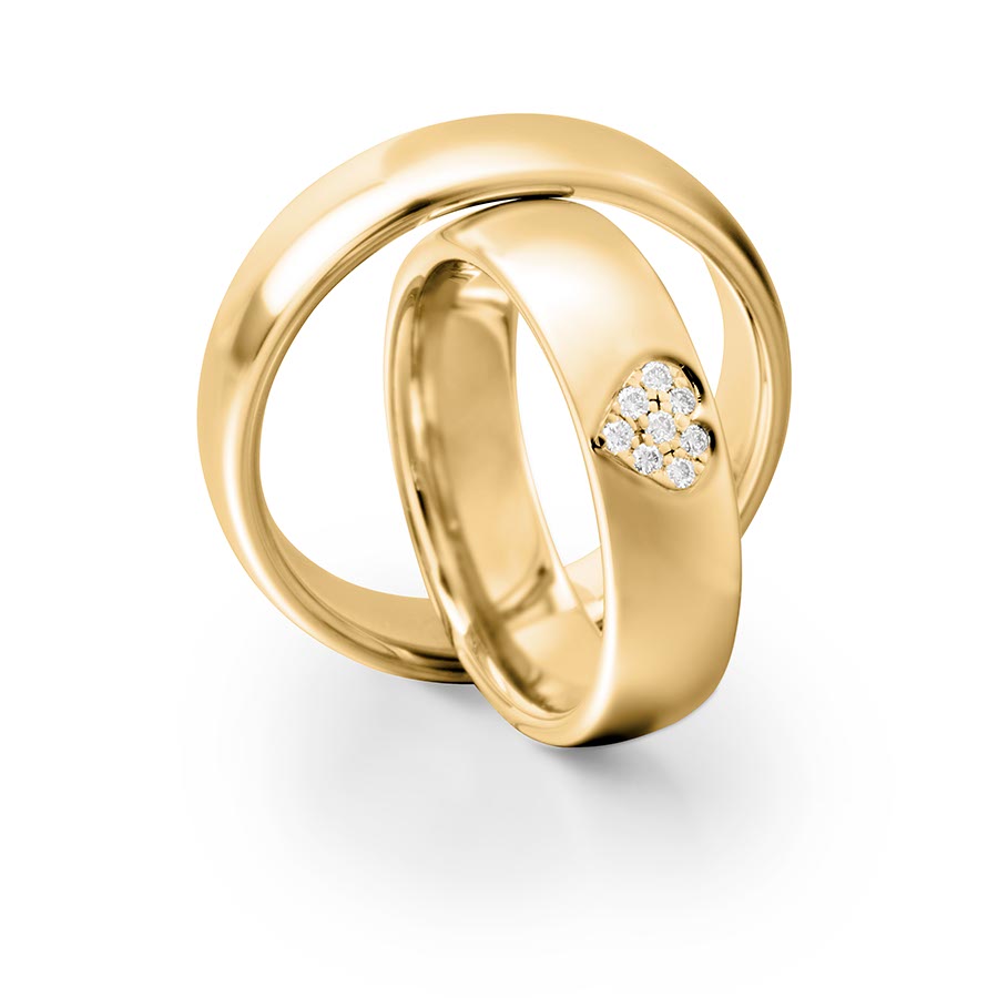 Wedding rings 333 Gelbgold 517374-60