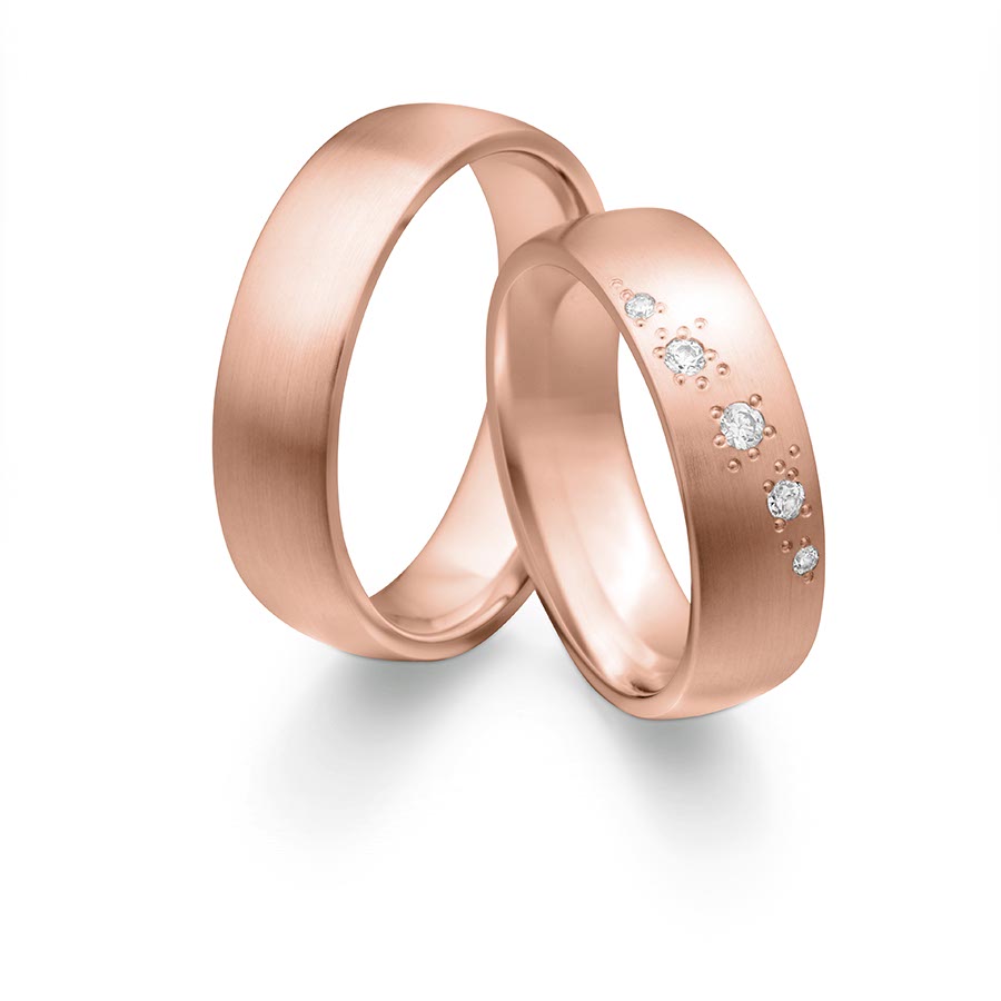 Wedding rings 333 Rotgold 517406-60