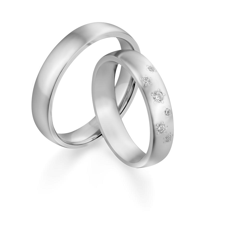Wedding rings 500 Palladium 517407-45