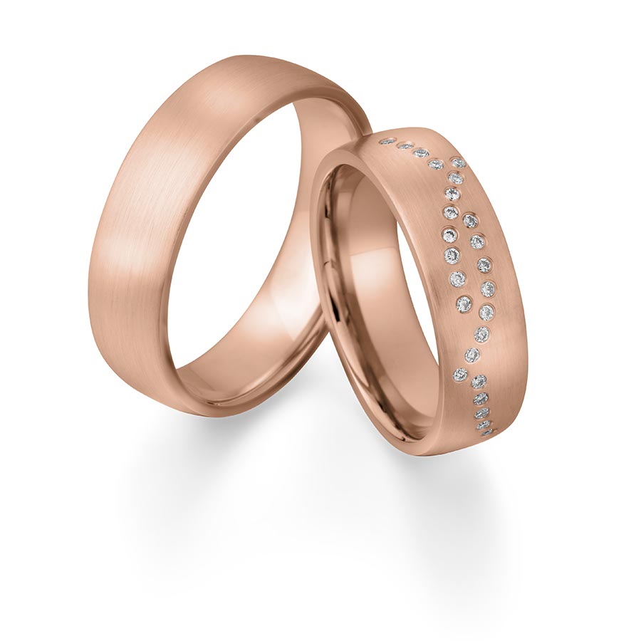 Wedding rings 333 Rotgold 517408-60