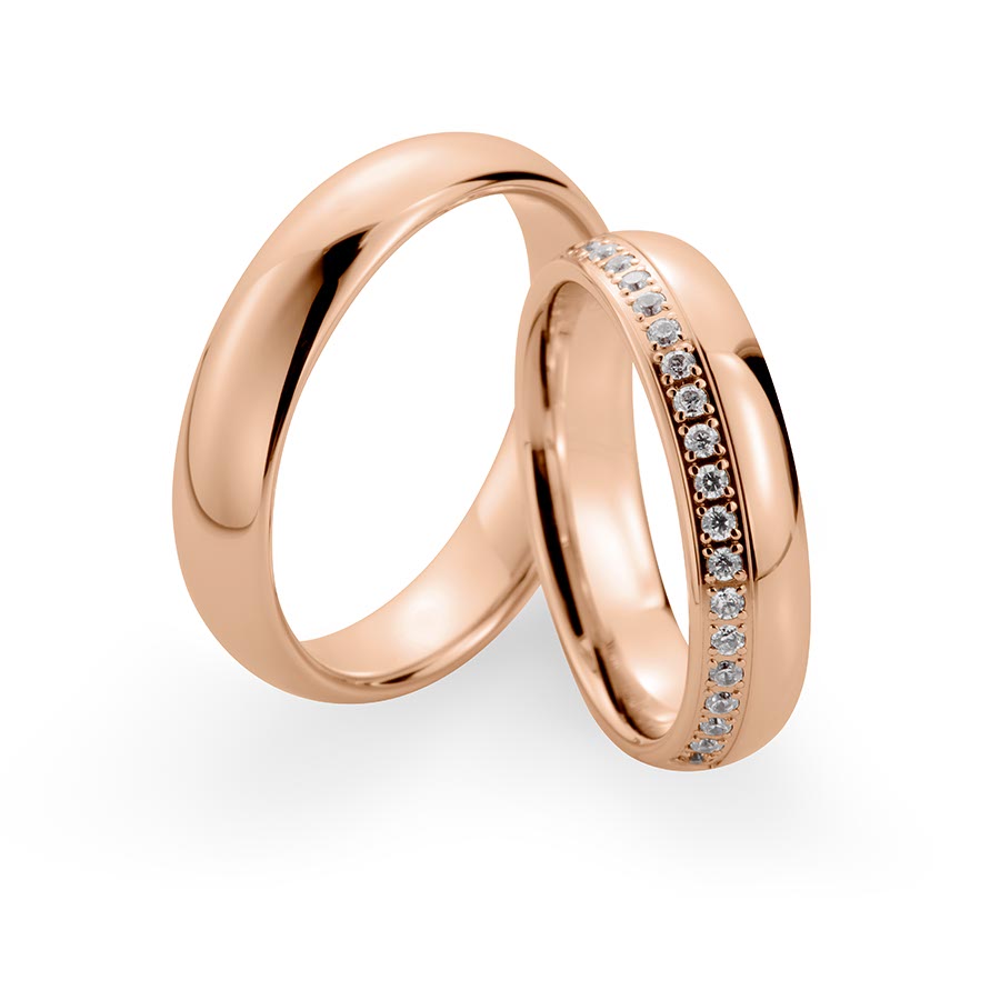 Wedding rings 333 Rotgold 517413-50