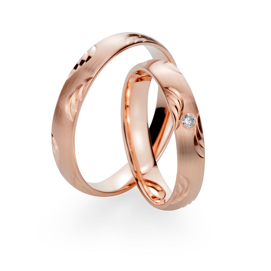 Wedding rings 333 Rotgold 517424-40