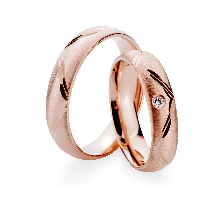 Wedding rings 333 Rotgold 517426-50