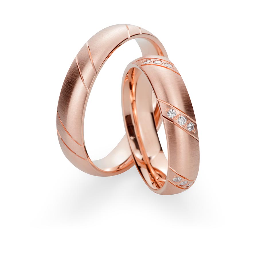 Wedding rings 333 Rotgold 517429-50