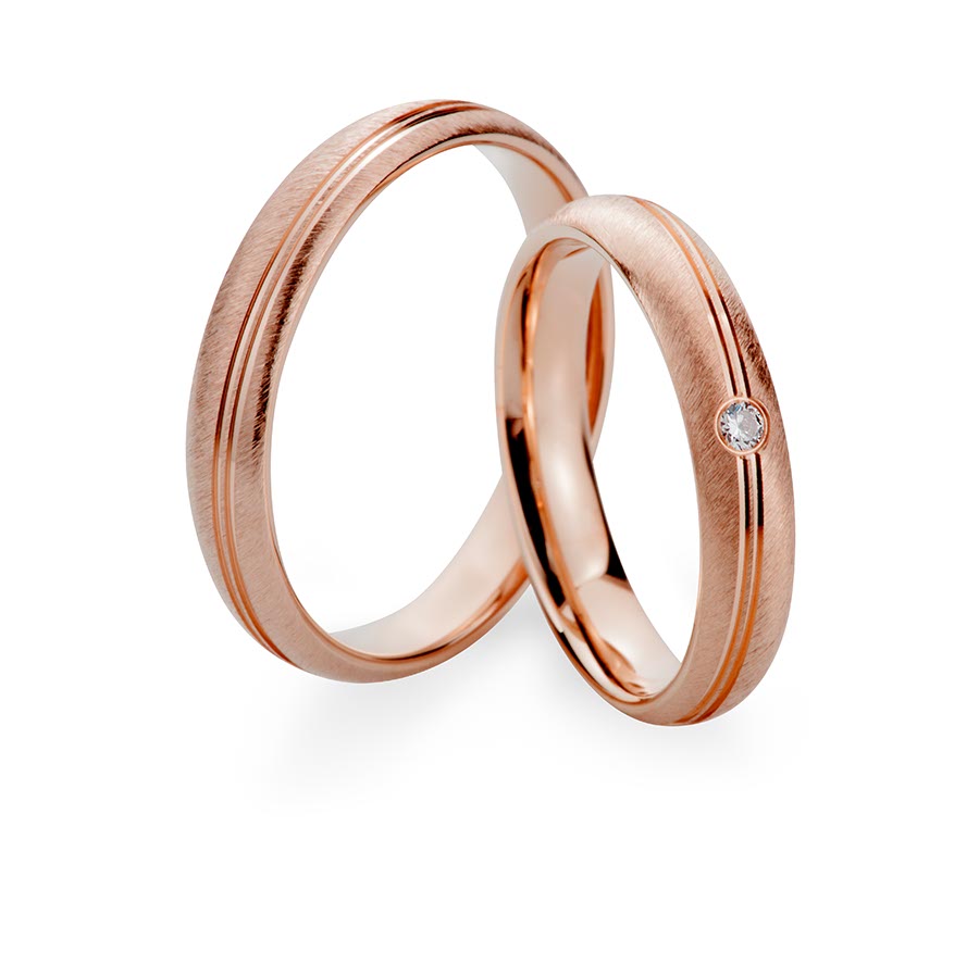Wedding rings 333 Rotgold 517433-40