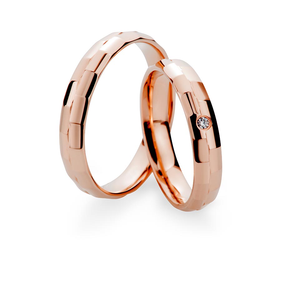 Wedding rings 333 Rotgold 517434-40