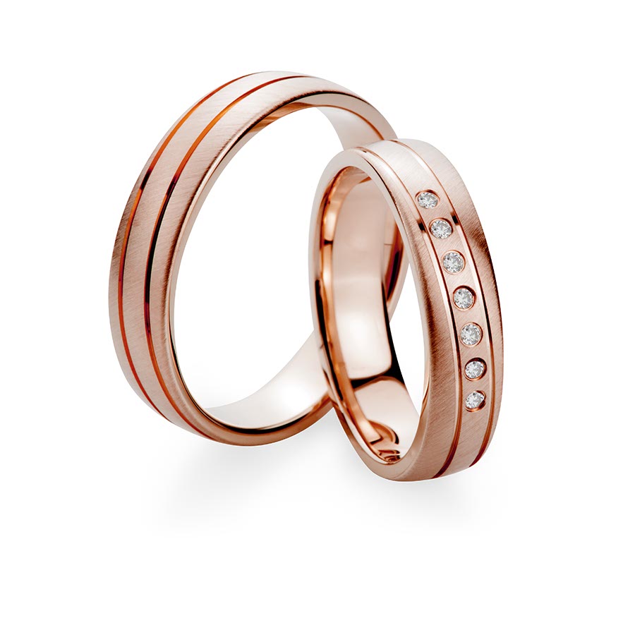 Wedding rings 333 Rotgold 517437-50
