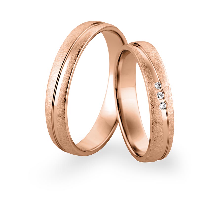 Wedding rings 333 Rotgold 517438-40