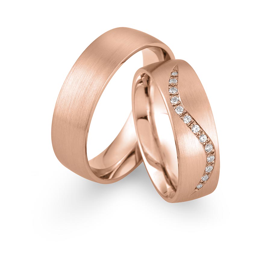 Wedding rings 333 Rotgold 517441-65
