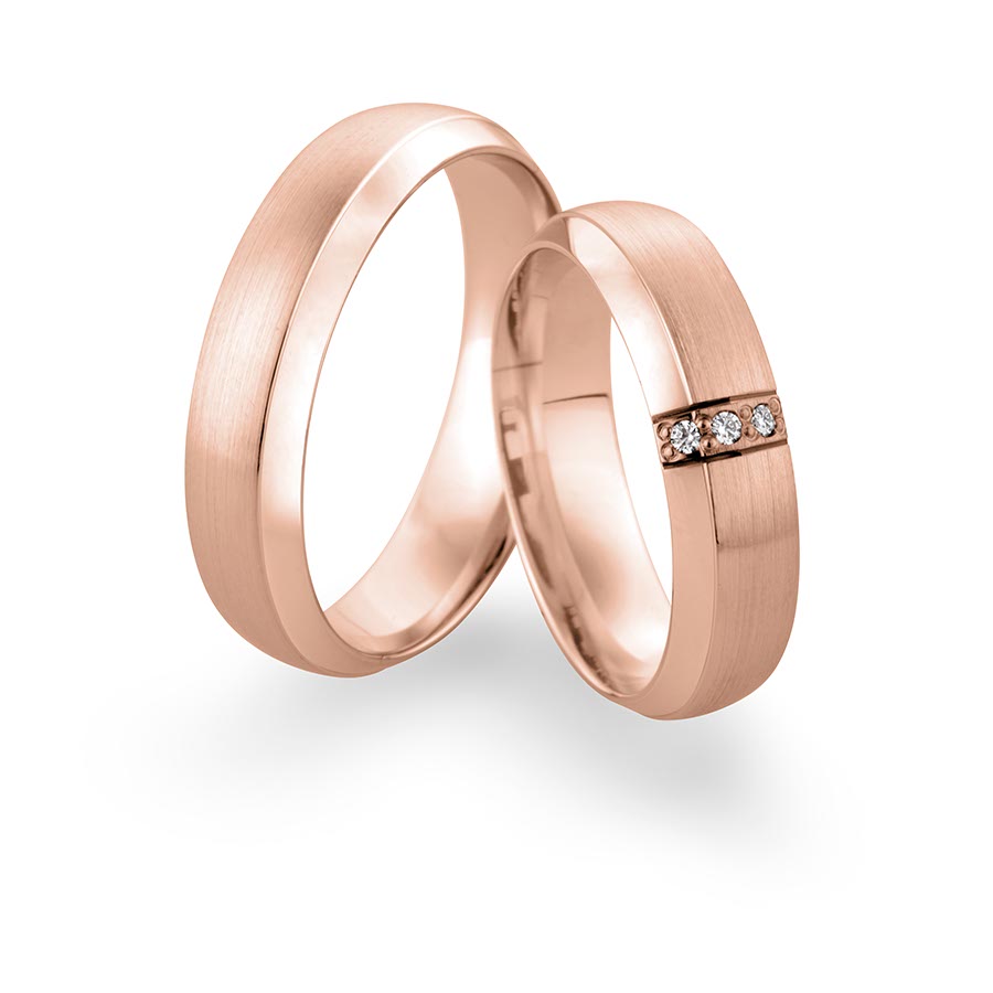 Wedding rings 333 Rotgold 517442-55