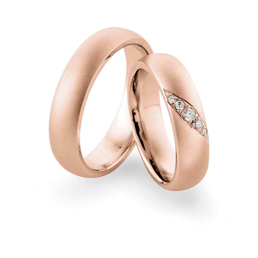 Wedding rings 333 Rotgold 517444-55