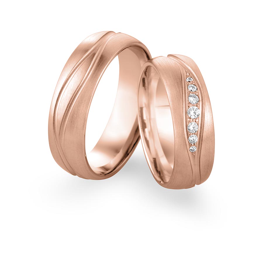 Wedding rings 333 Rotgold 517445-65