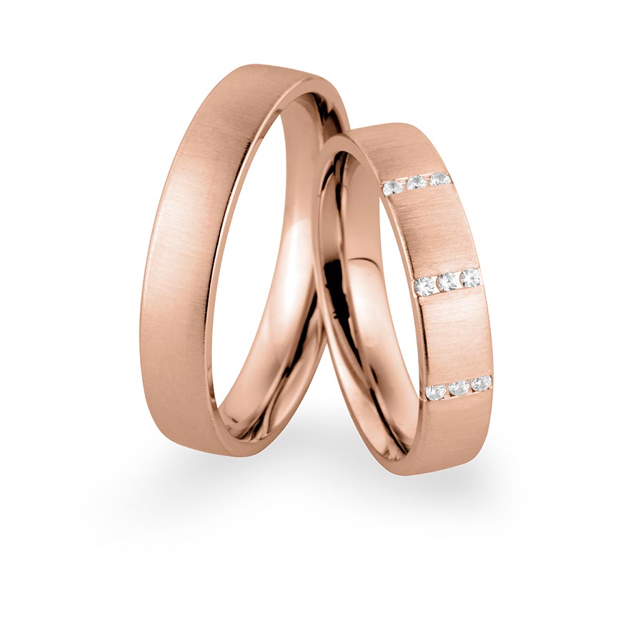 Wedding rings 333 Rotgold 517446-45
