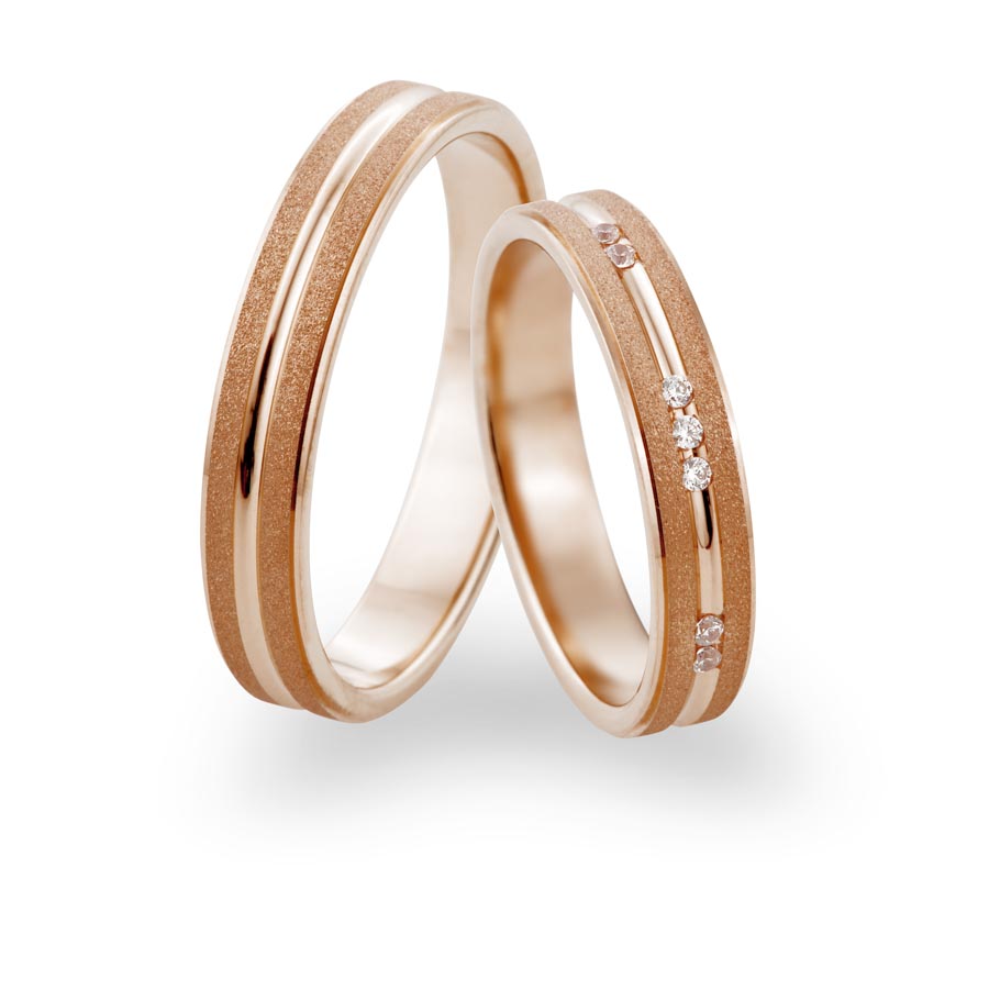 Wedding rings 333 Rotgold 517462-40