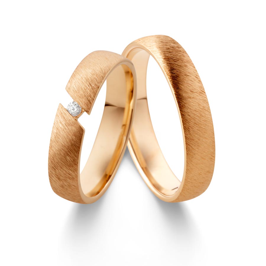 Wedding rings 333 Rotgold 517469-45