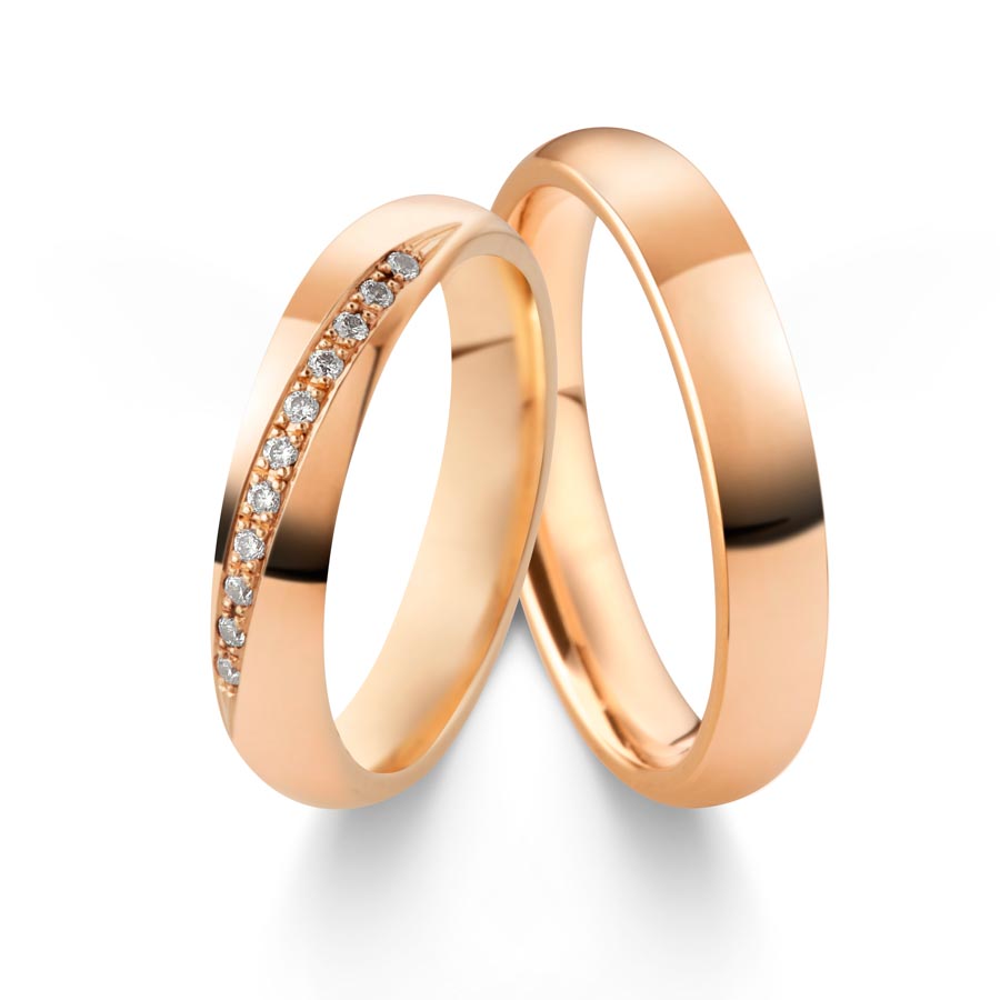 Wedding rings 333 Rotgold 517472-40
