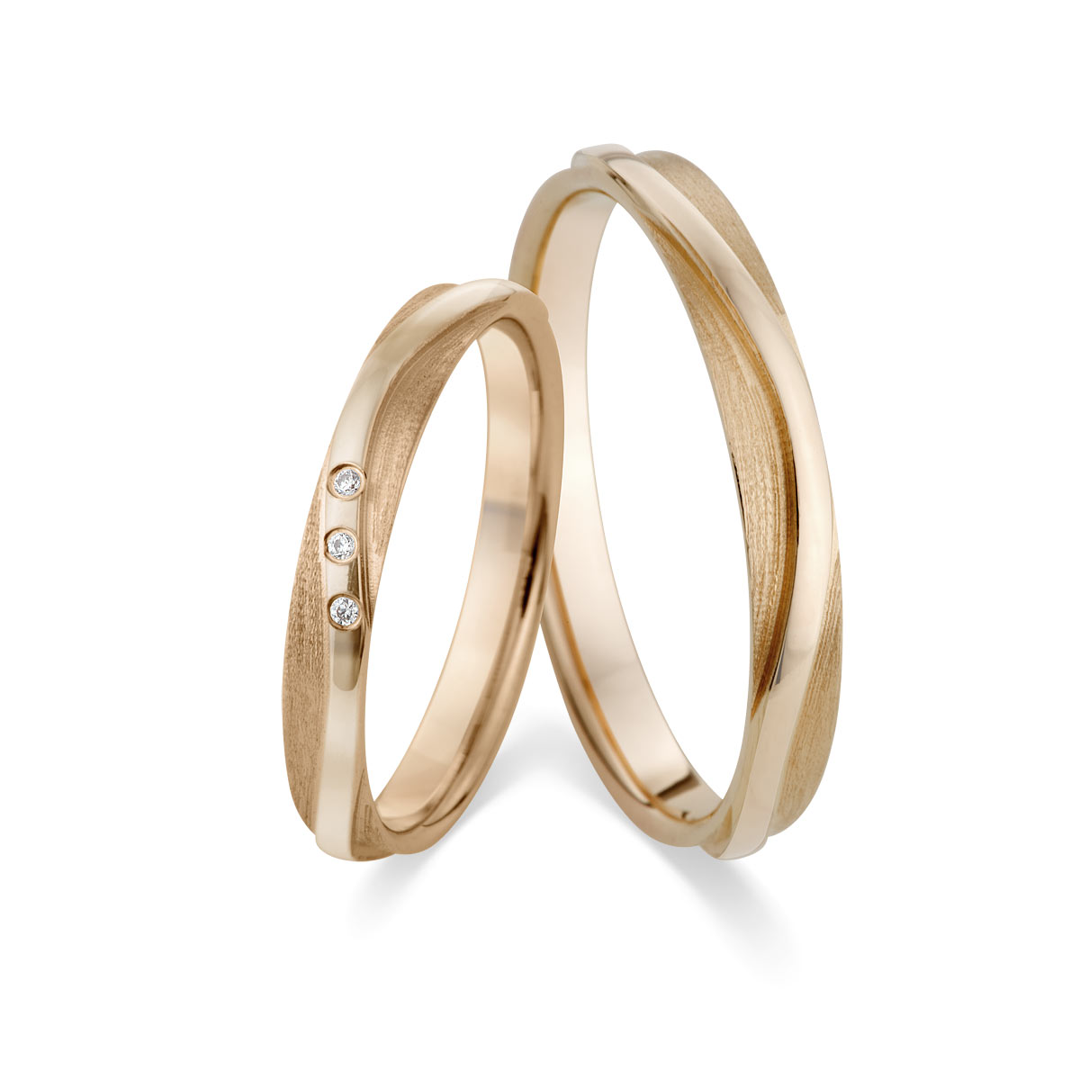 Wedding rings 585 Roségold 517481-30