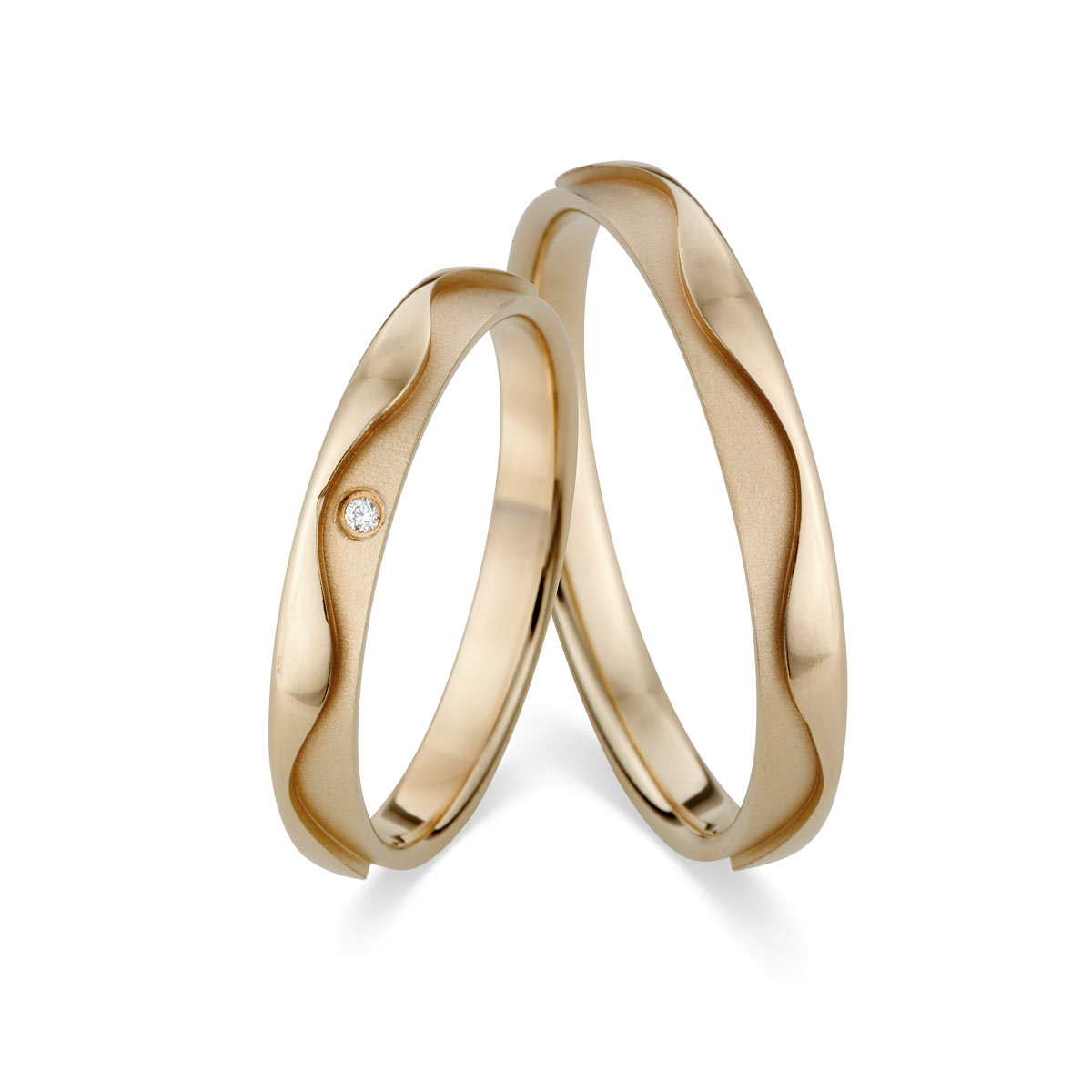 Wedding rings 585 Roségold 517482-30