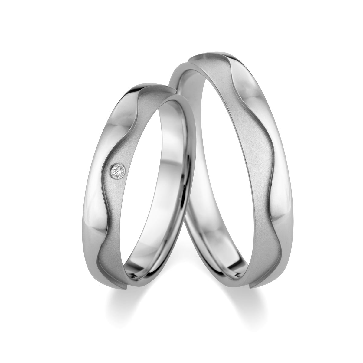 Wedding rings 600 Platin