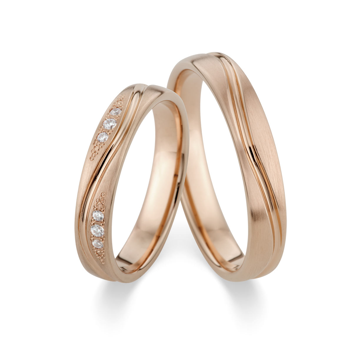 Wedding rings 333 Rotgold 517483-40