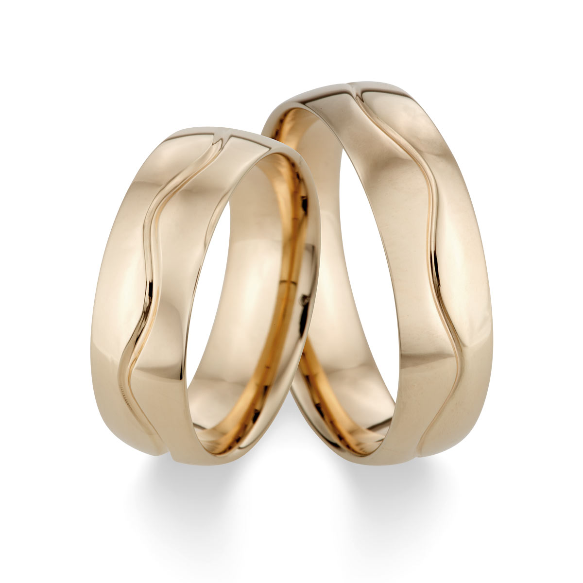 Wedding rings 750 Roségold 517488-65