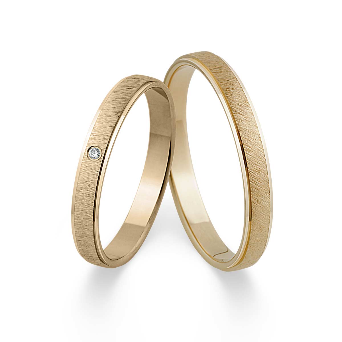 Wedding rings 585 Roségold 517493-30