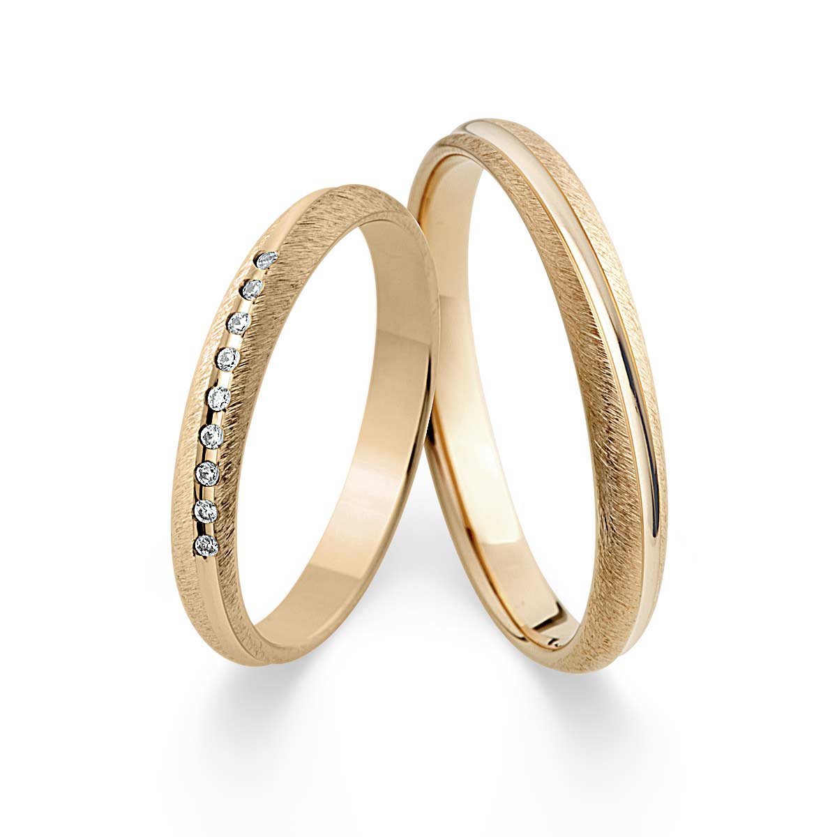 Wedding rings 585 Roségold 517494-30