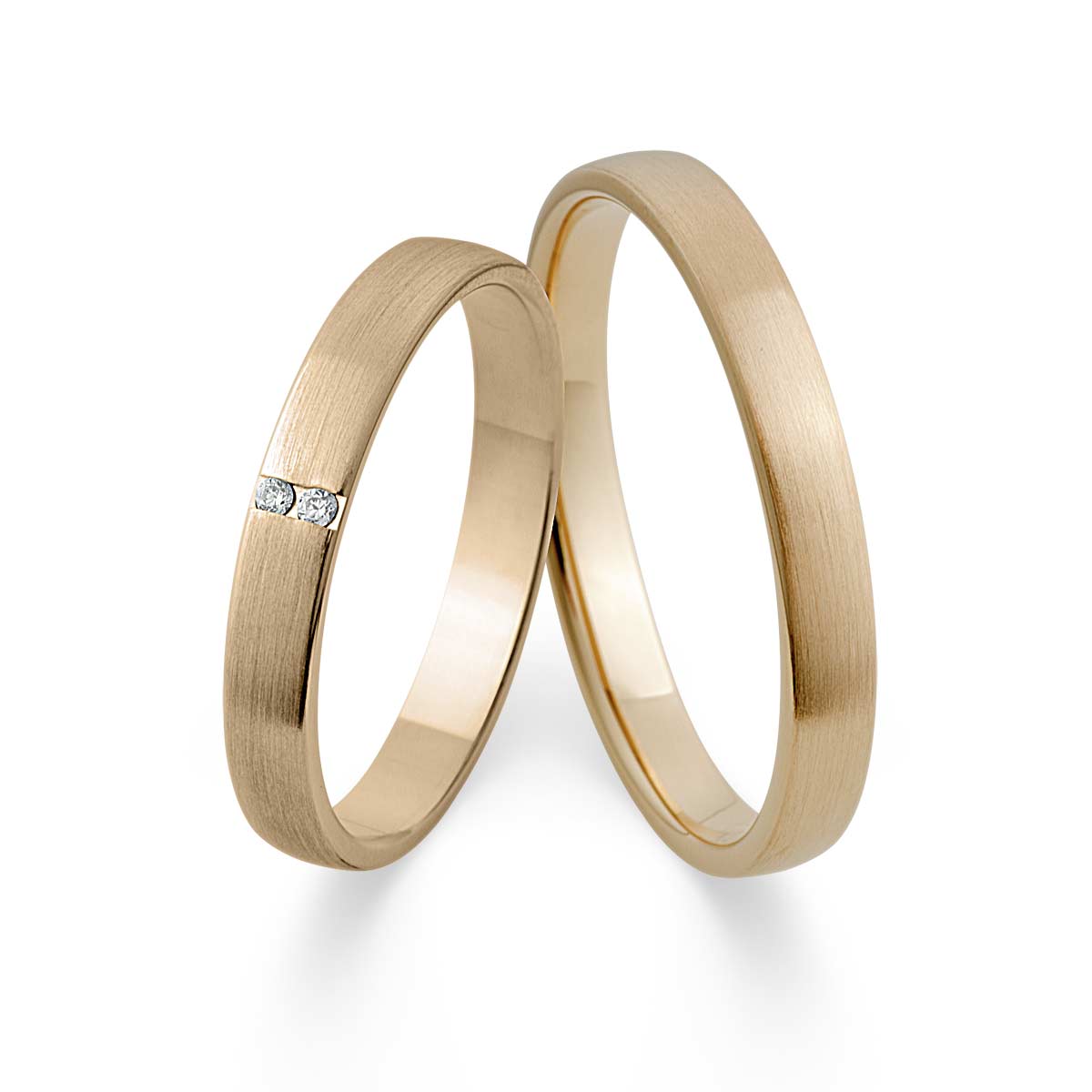 Wedding rings 585 Roségold 517495-30