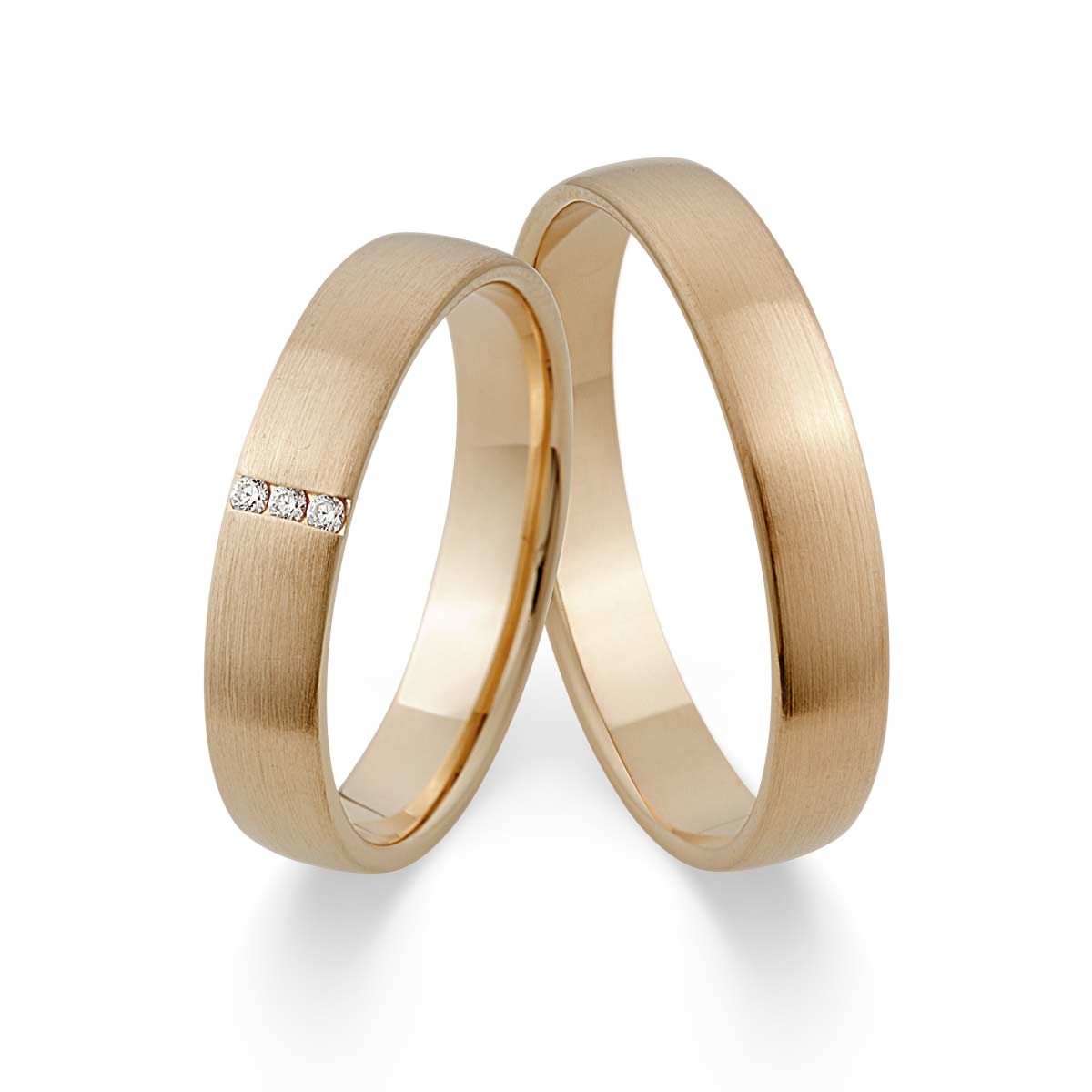 Wedding rings 585 Roségold 517495-40