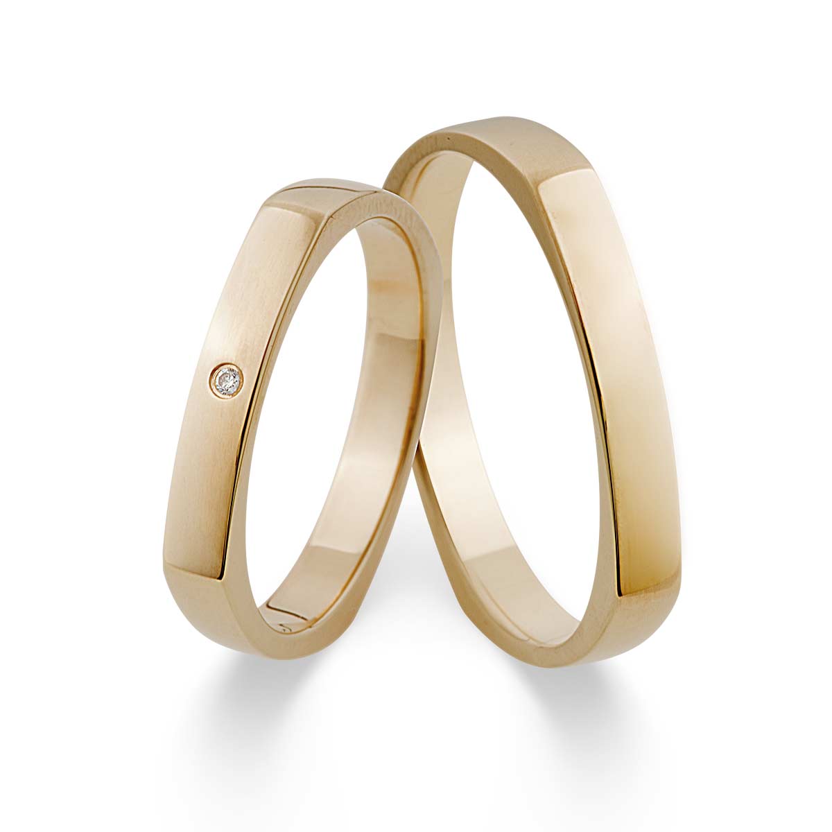 Wedding rings 585 Roségold 517497-30