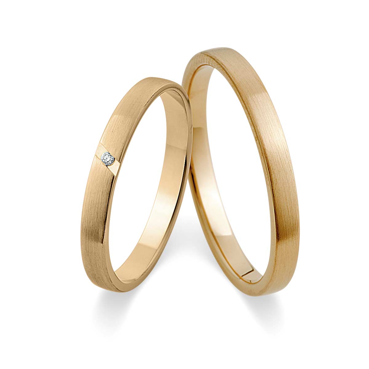 Wedding rings 585 Roségold 517498-25