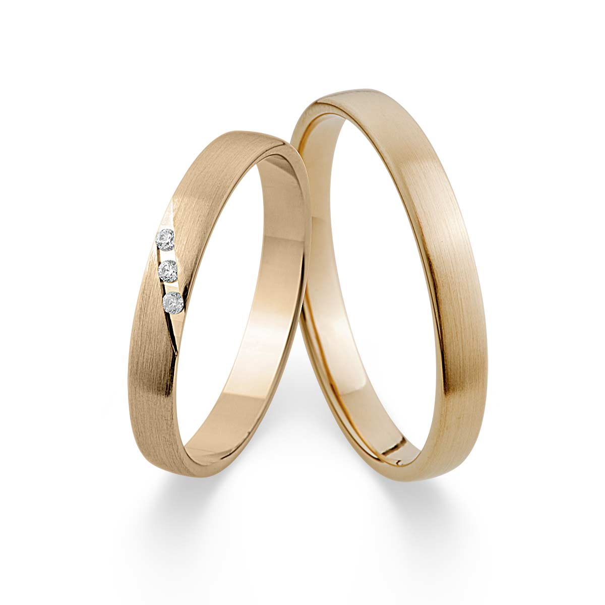 Wedding rings 585 Roségold 517499-30