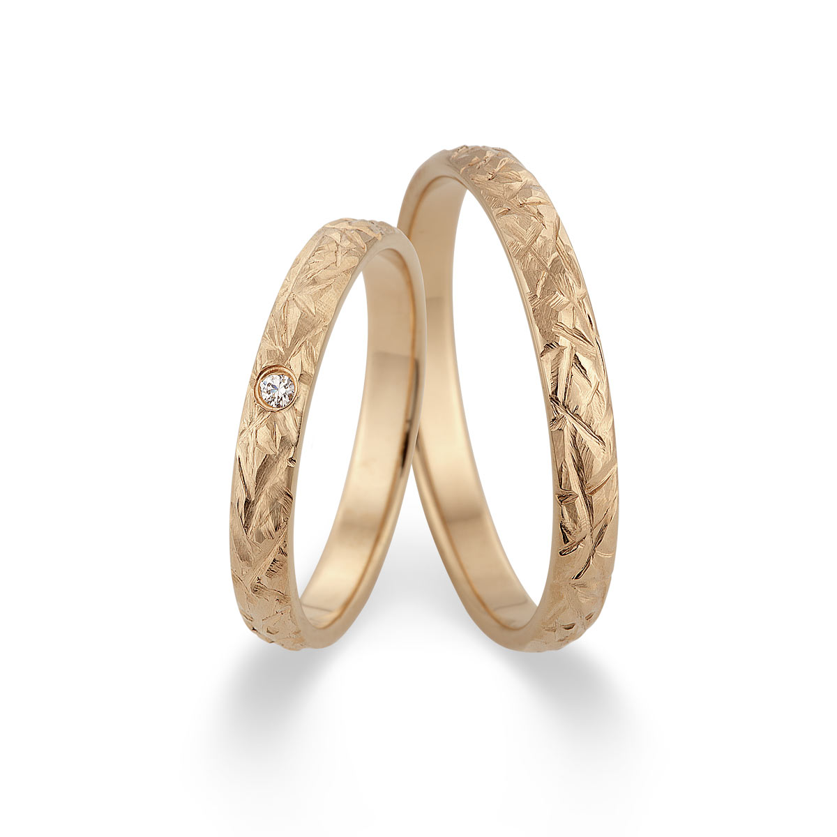 Wedding rings 585 Roségold 517505-30