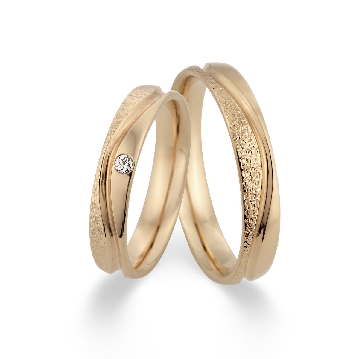 Wedding rings 585 Roségold 517510-40