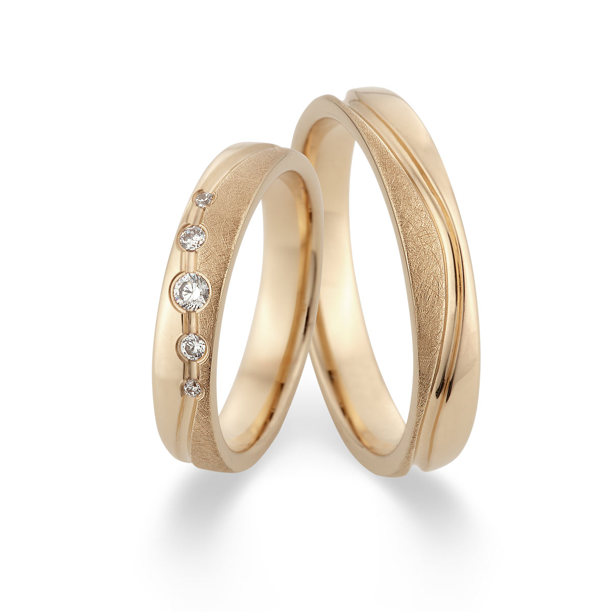 Wedding rings 585 Roségold 517511-40