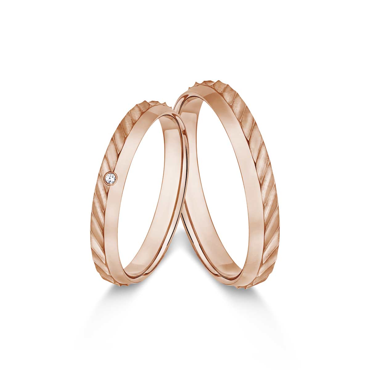 Wedding rings 333 Rotgold 517520-30