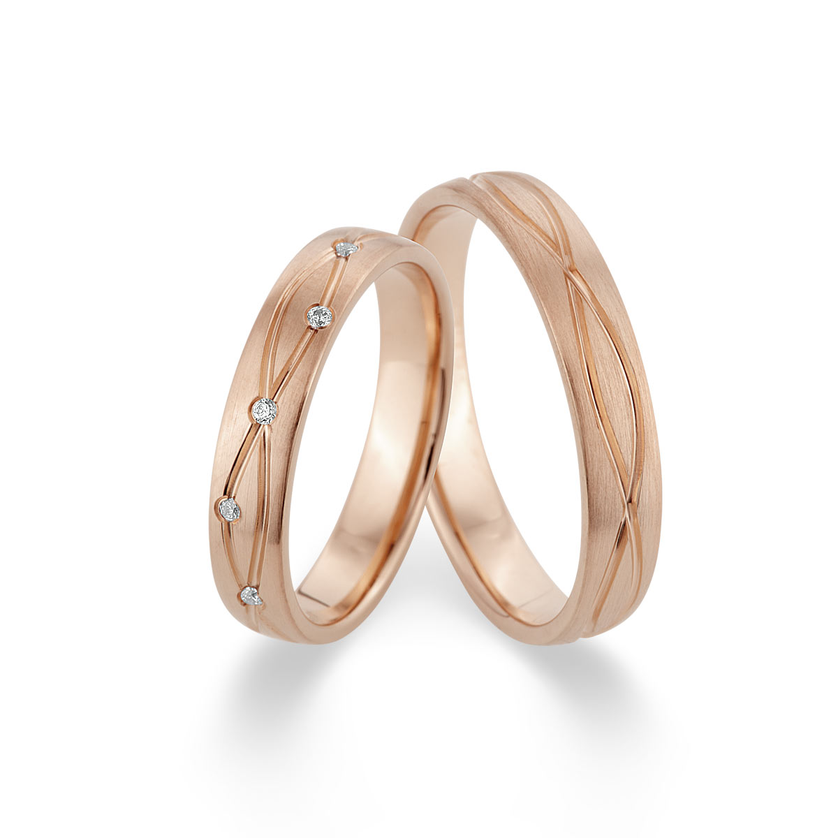 Wedding rings 333 Rotgold 517522-40