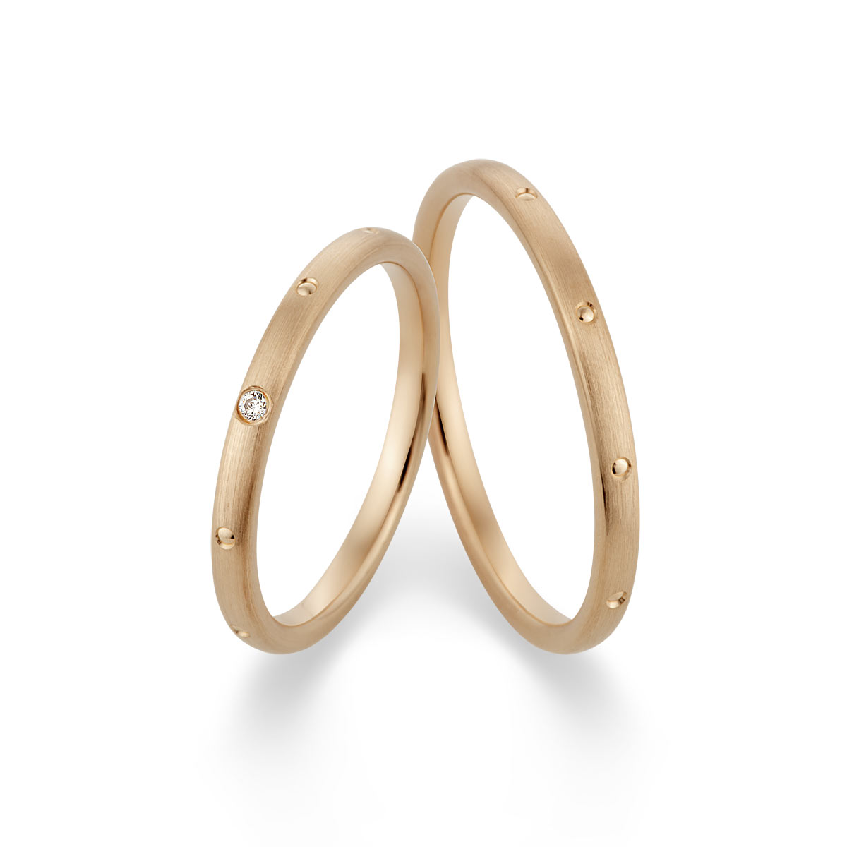 Wedding rings 585 Roségold 517524-20