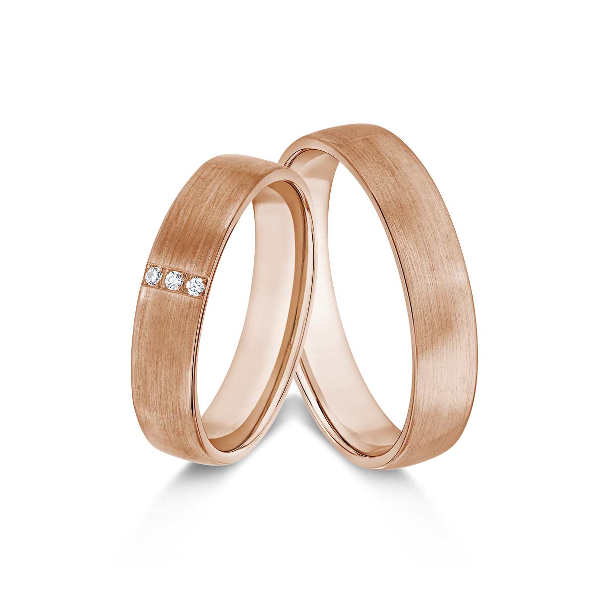 Wedding rings 333 Rotgold 517527-45